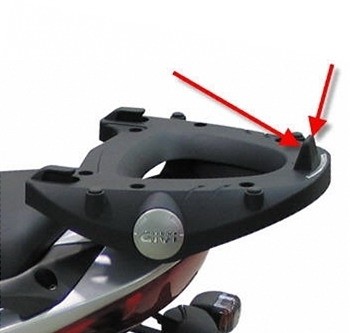 E 115F Upínací sada (klín) kufru GIVI